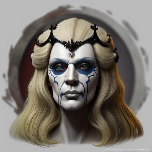 Glamorous Countess Elizabeth Báthory Portrait