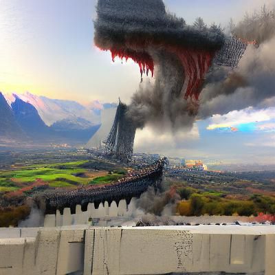 Terrifying Matte Painting of Pure Terror