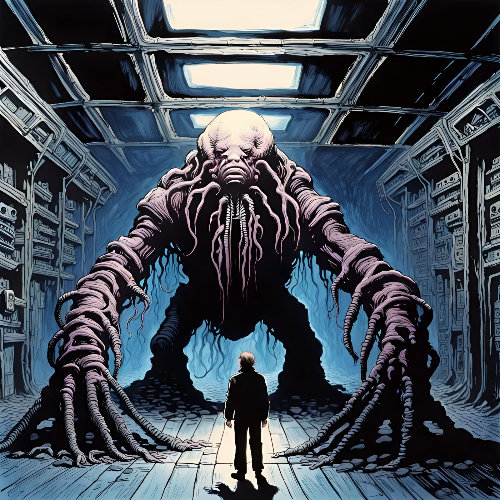 The Thing: H.R. Giger Impressionism in Film Noir