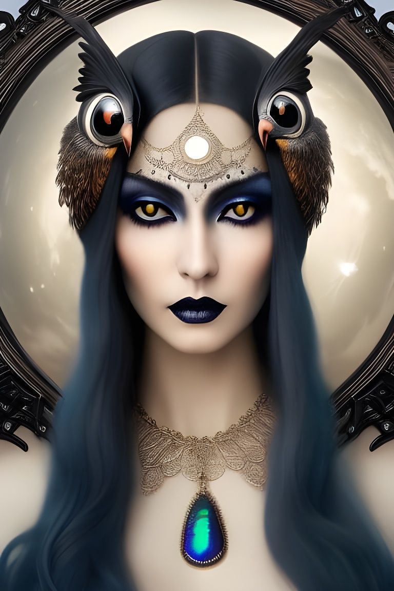 Owl Moon Goddess
