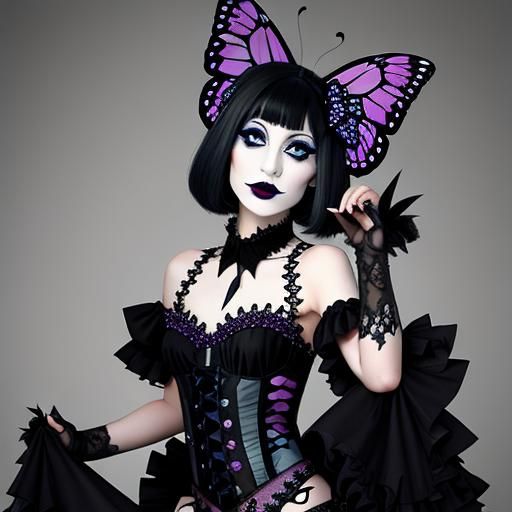 Gothic Butterfly Burlesque: A Theatrical Vision