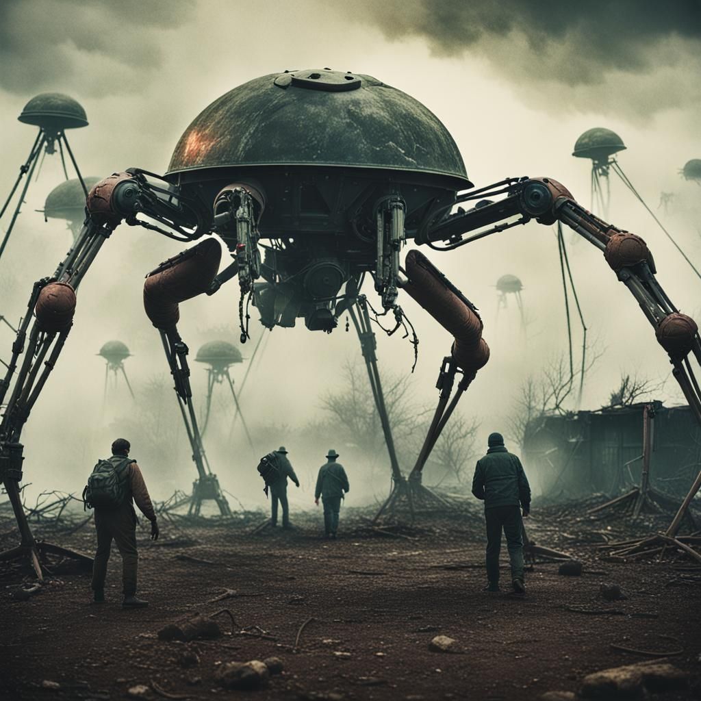War of the Worlds Tripod: Cinematic Destruction
