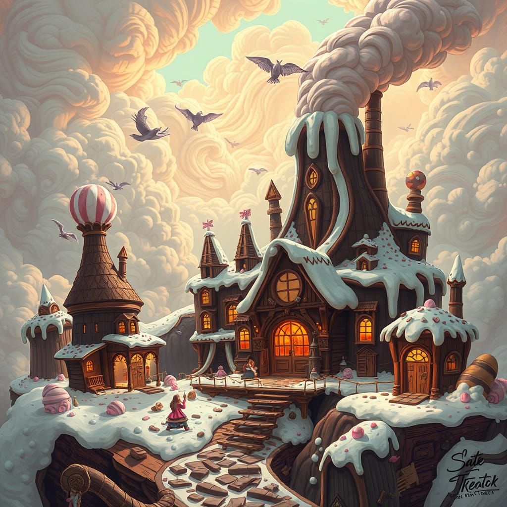 Chocolate Factory on Rocky Road Ice Cream Island