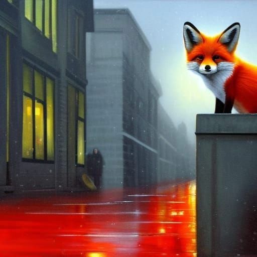 A Fox In The City #9