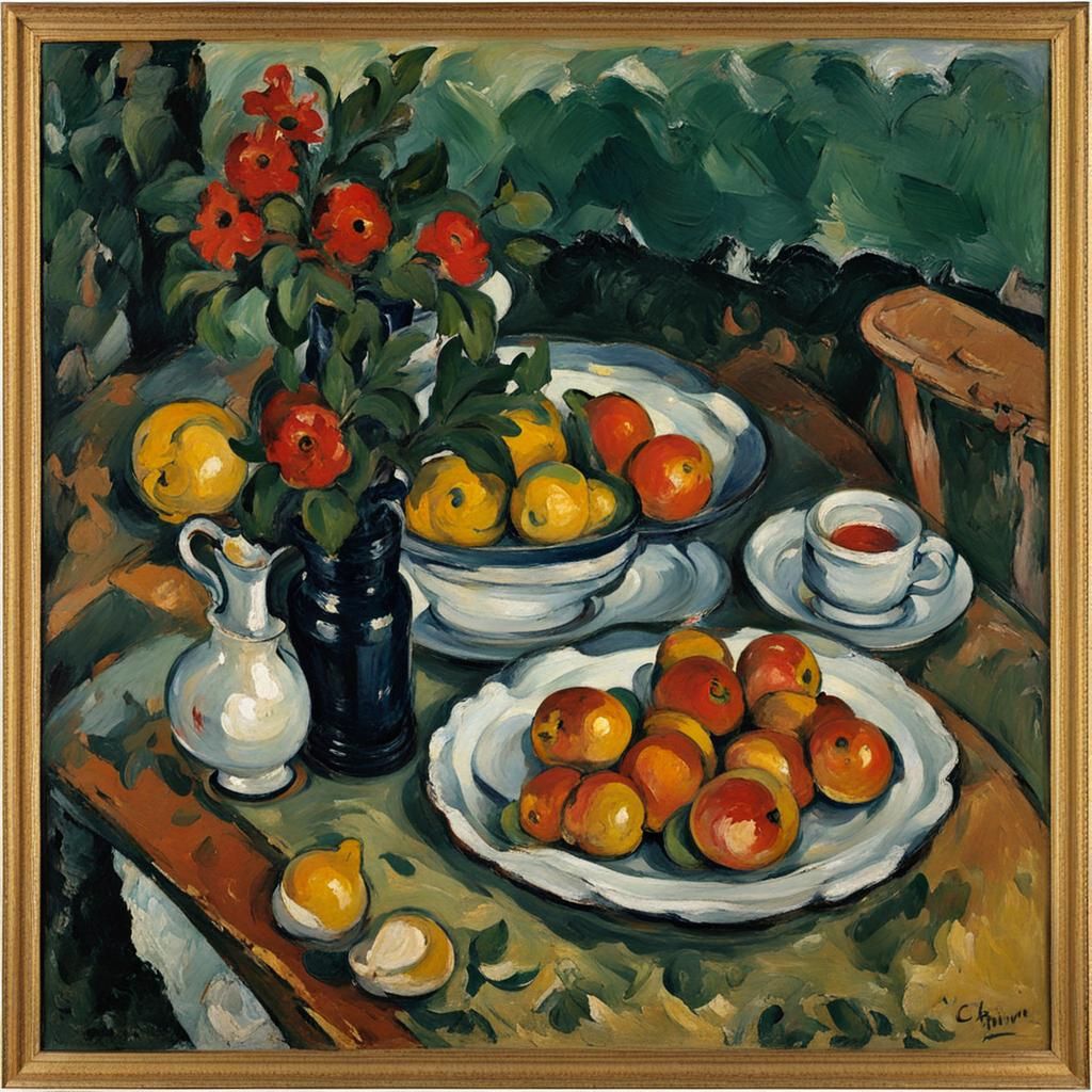 Expressionist Portrait in Soutine Style