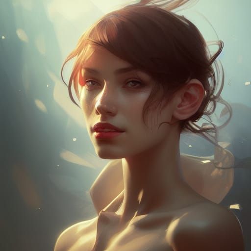Detailed Portrait with Dynamic Lighting