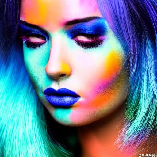 Ugly ass woman does makeup