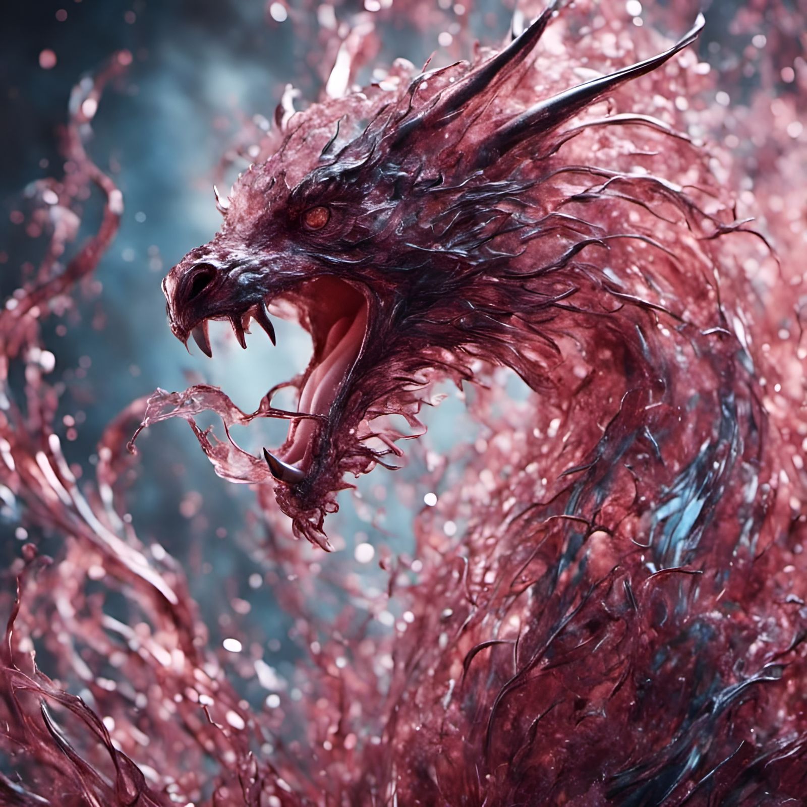 Abstract AI Image Generated from Simple Prompt