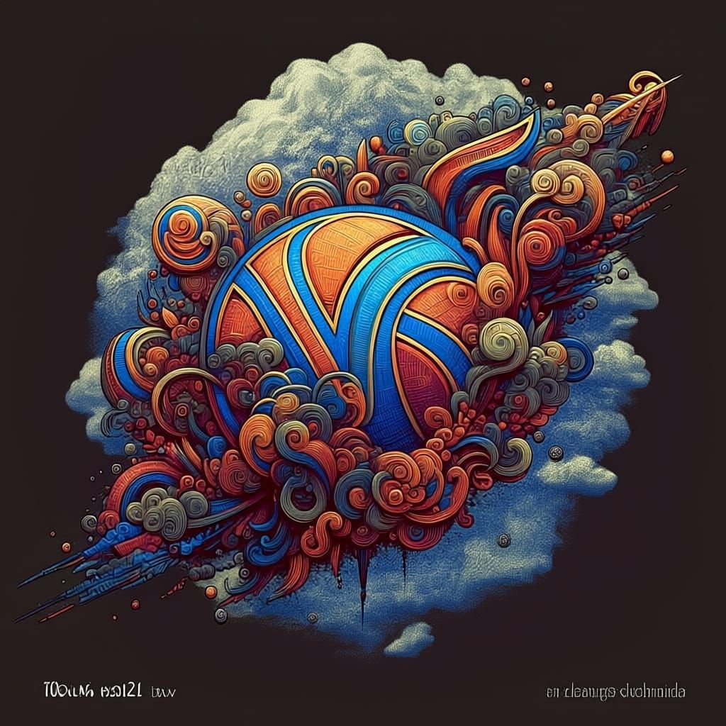 New York Cloudy Day Logo: Fantasy Matte Painting