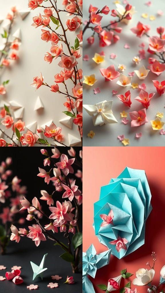 Primo d'Aprile Origami Art in Soft Focus