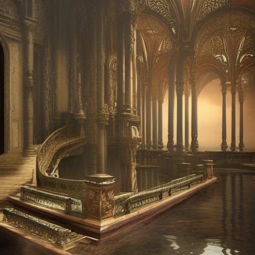 Epic Digital Painting of Longing and Sadness