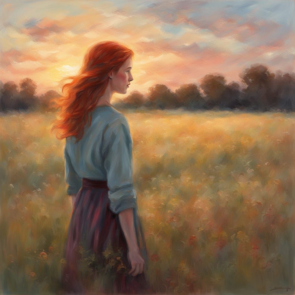 Ethereal Sunrise, Cassandra Joy Worthington, in Impressionis...