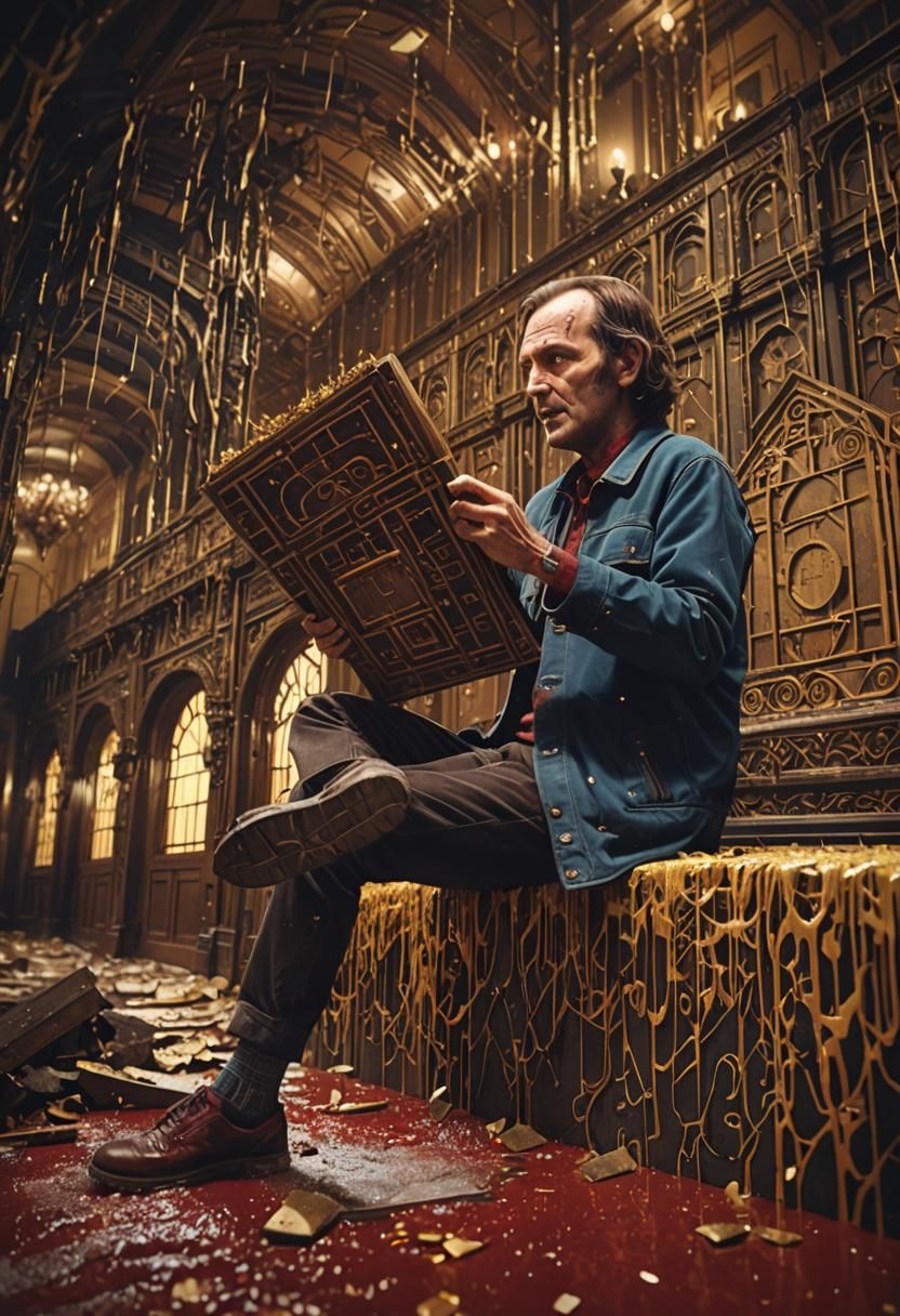 The Shining: Detailed Matte Painting in Deep Color