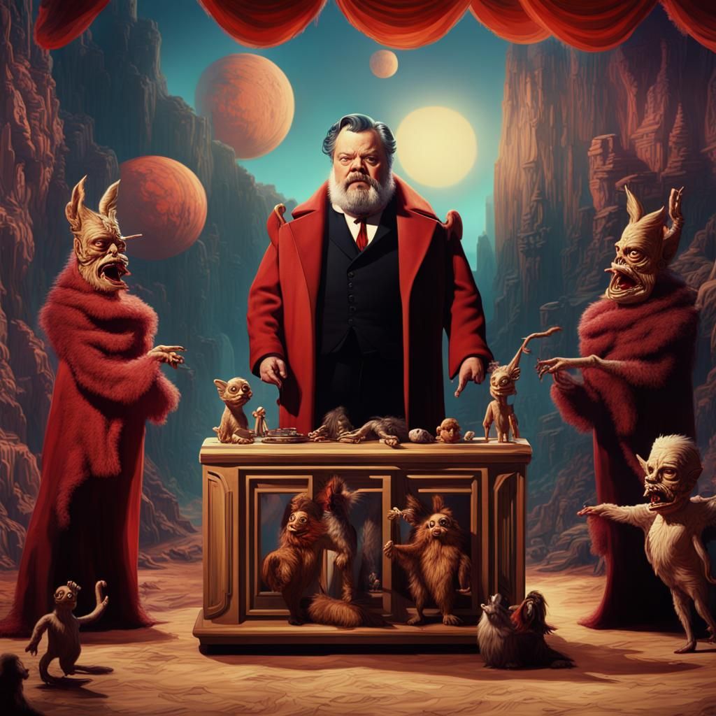 Orson Welles' Fantastical Puppet Show
