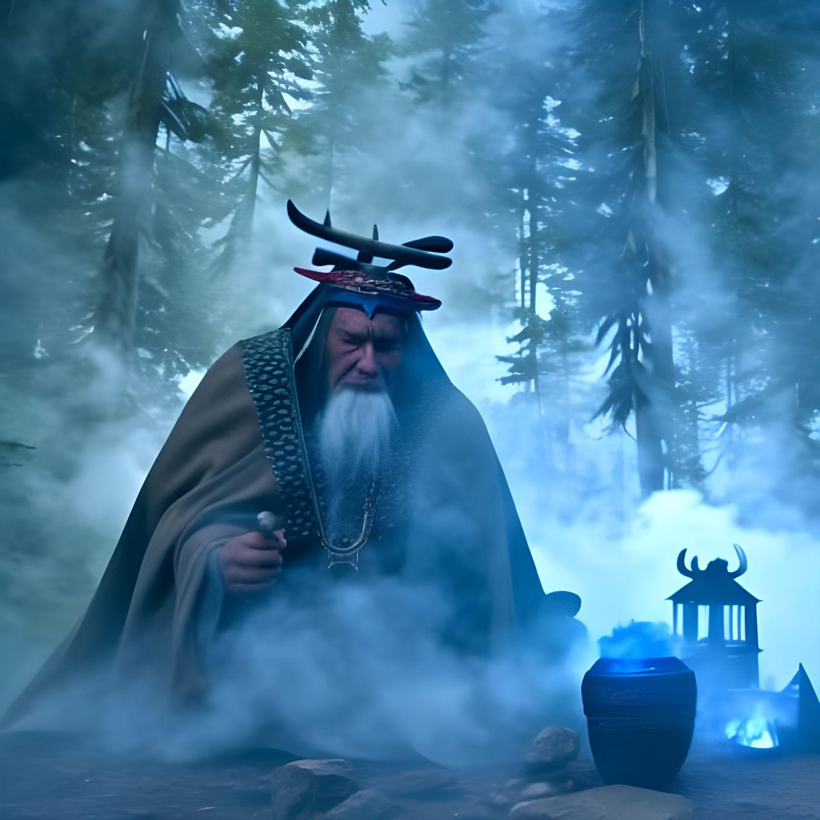 Mystical Shaman of the Northern Tribes