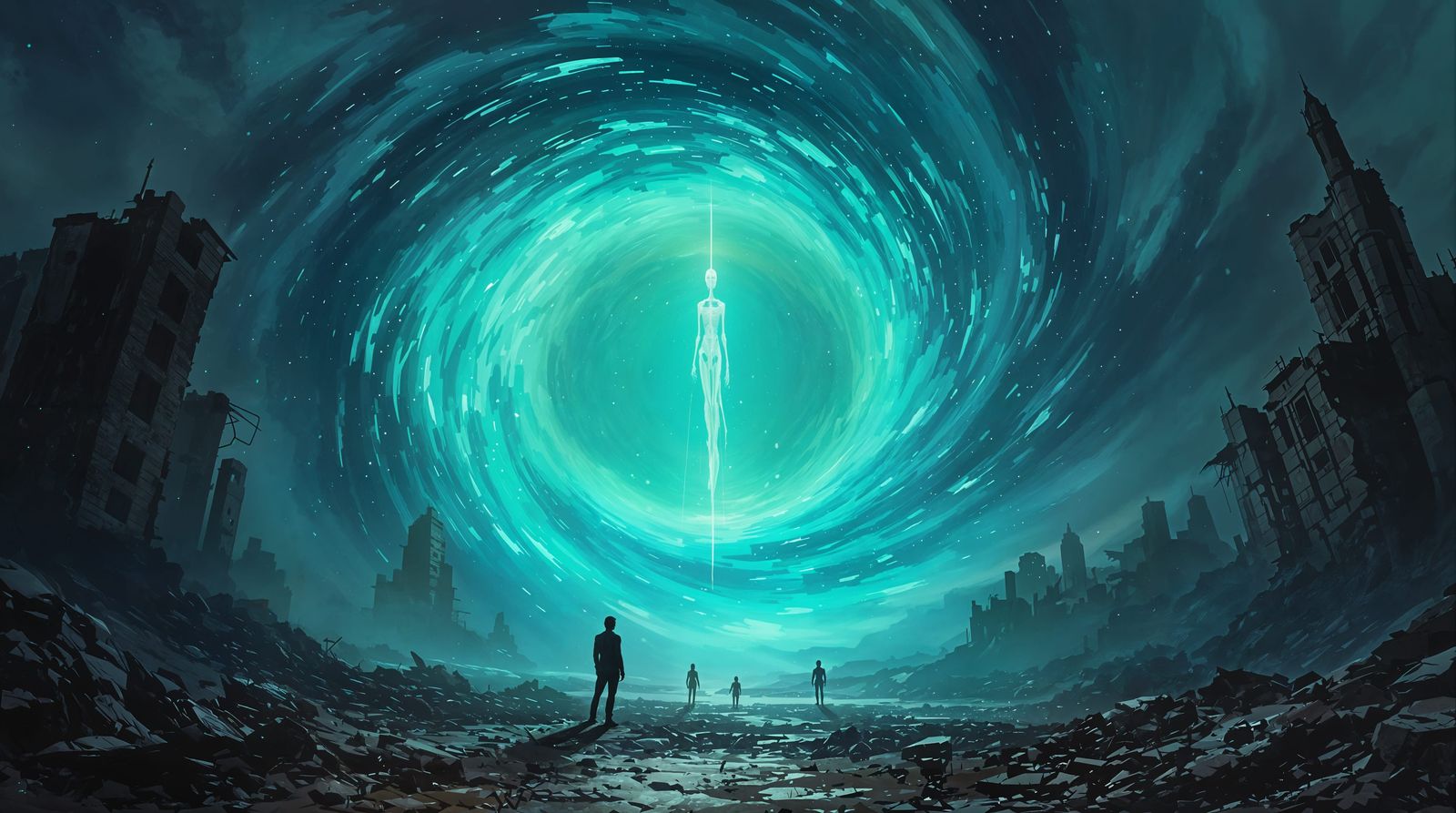 Cosmic Post-Apocalyptic Encounter