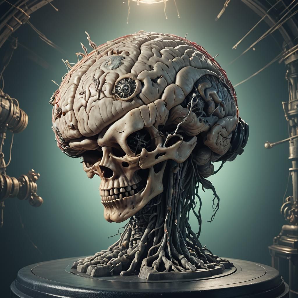 Pirates Invade the Limbic System: 3D Digital Art