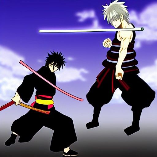 Anime Samurai Duel: Sword Fight
