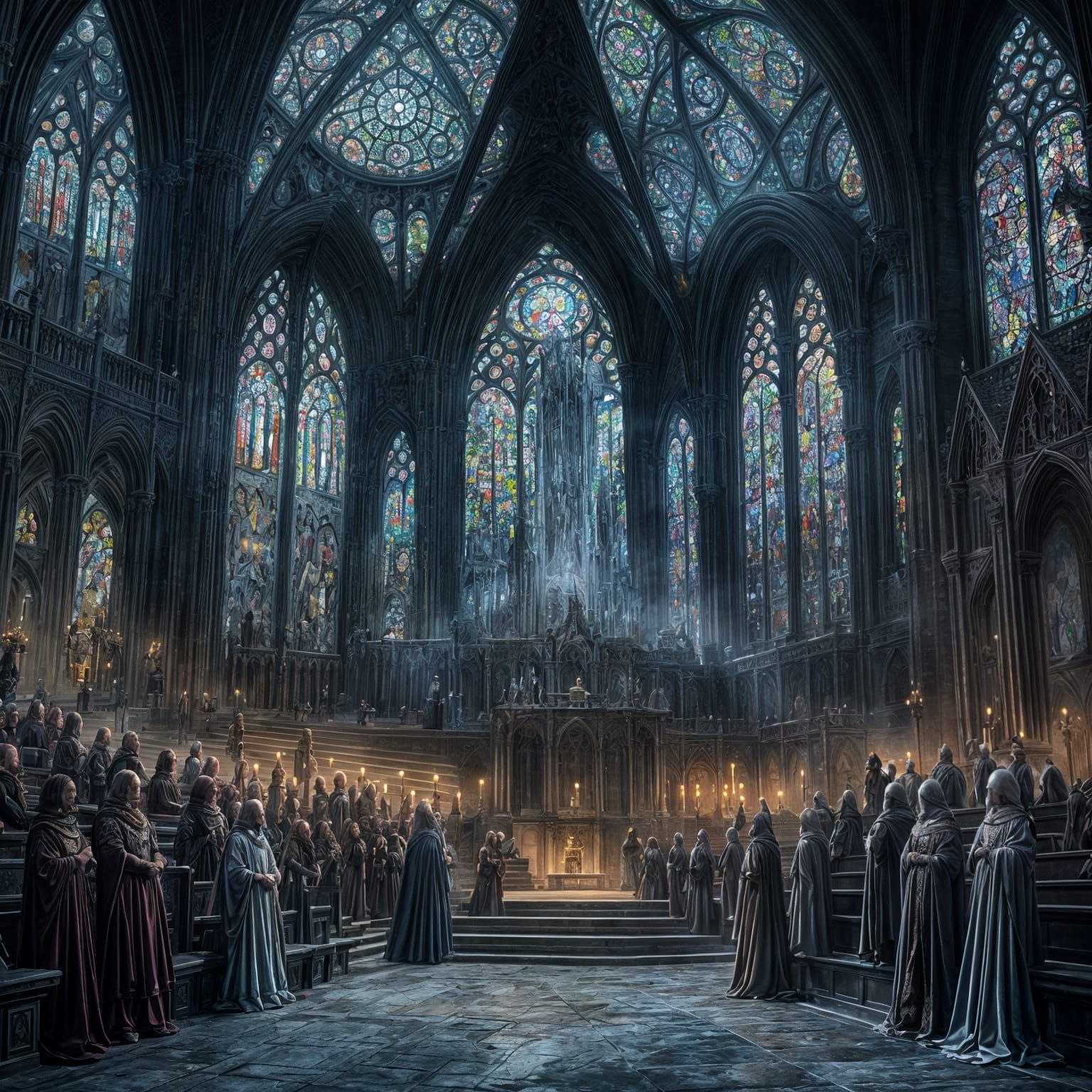 Ghostly Armored Knights of the 22nd Century