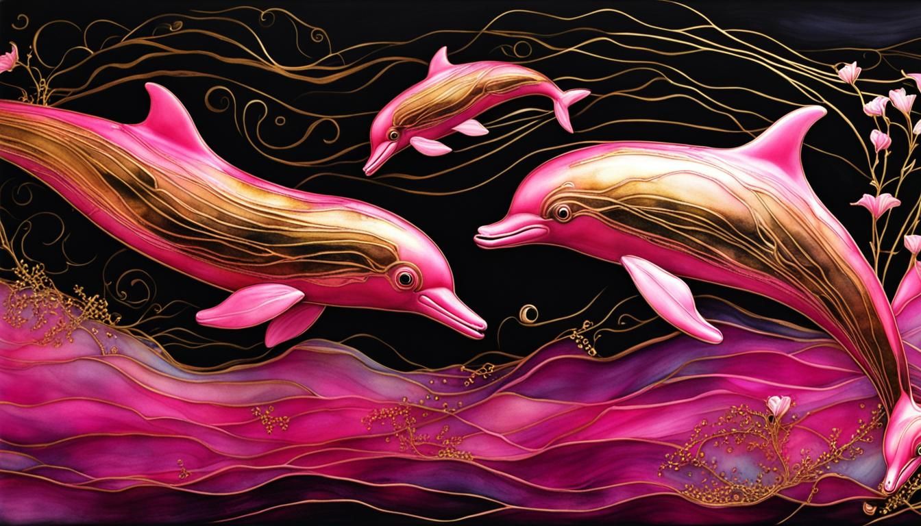 Pink dolphins