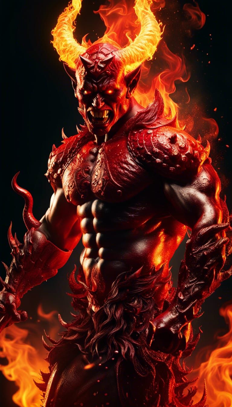 Fire Devil in hell