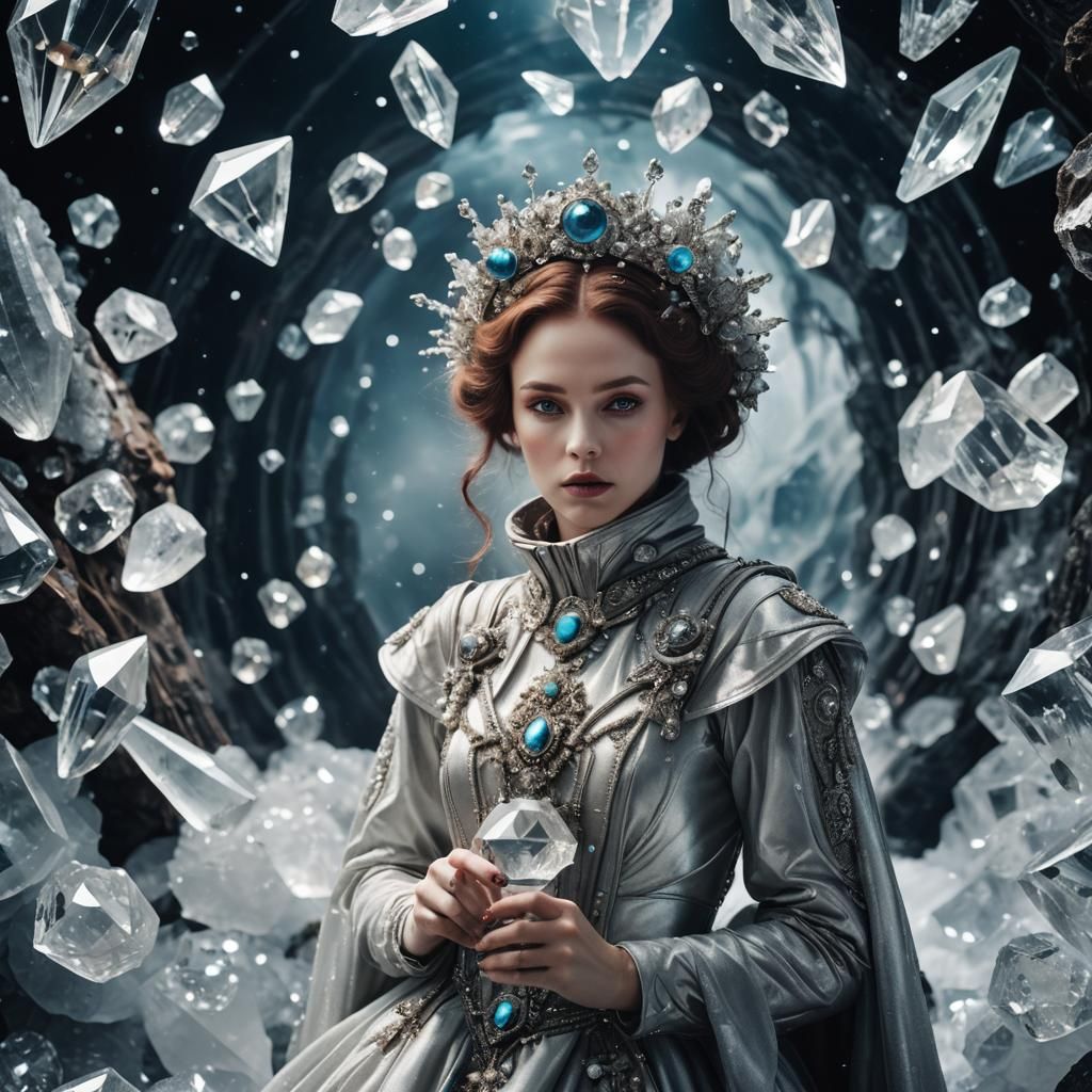 Sci-Fi Lomography Portrait: Crystal Space Explorer