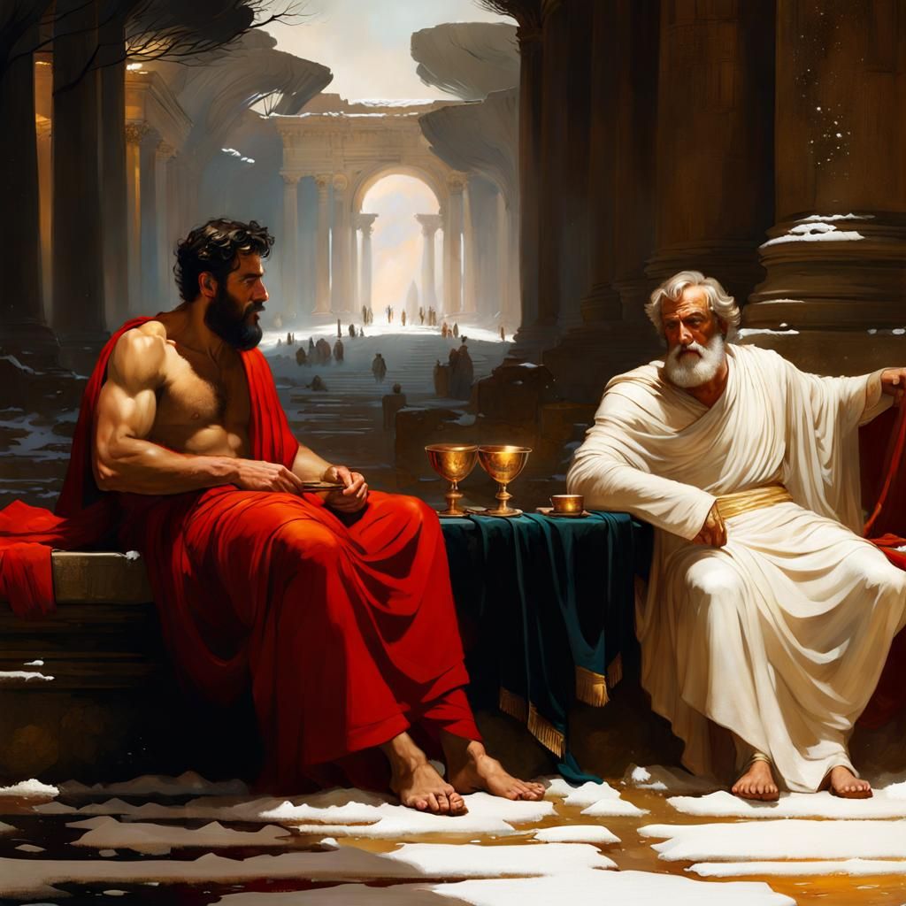 Plato and Aristotle