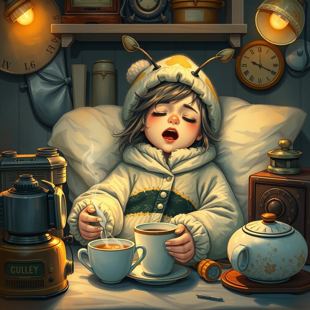 Sleepy... No, just sleeping)