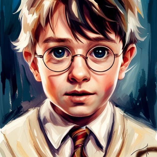 AI Generated Harry Potter Image