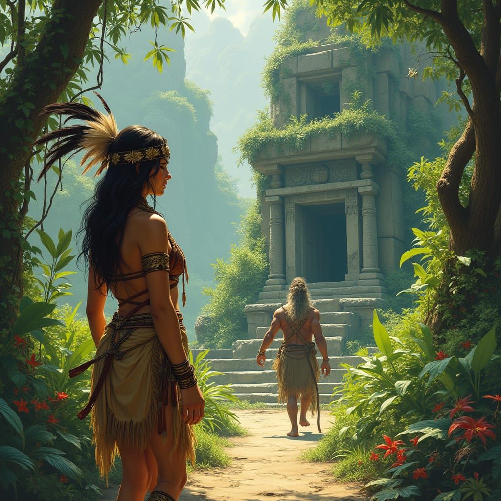 Jungle Countdown: Native American Woman Meets the Legendary ...