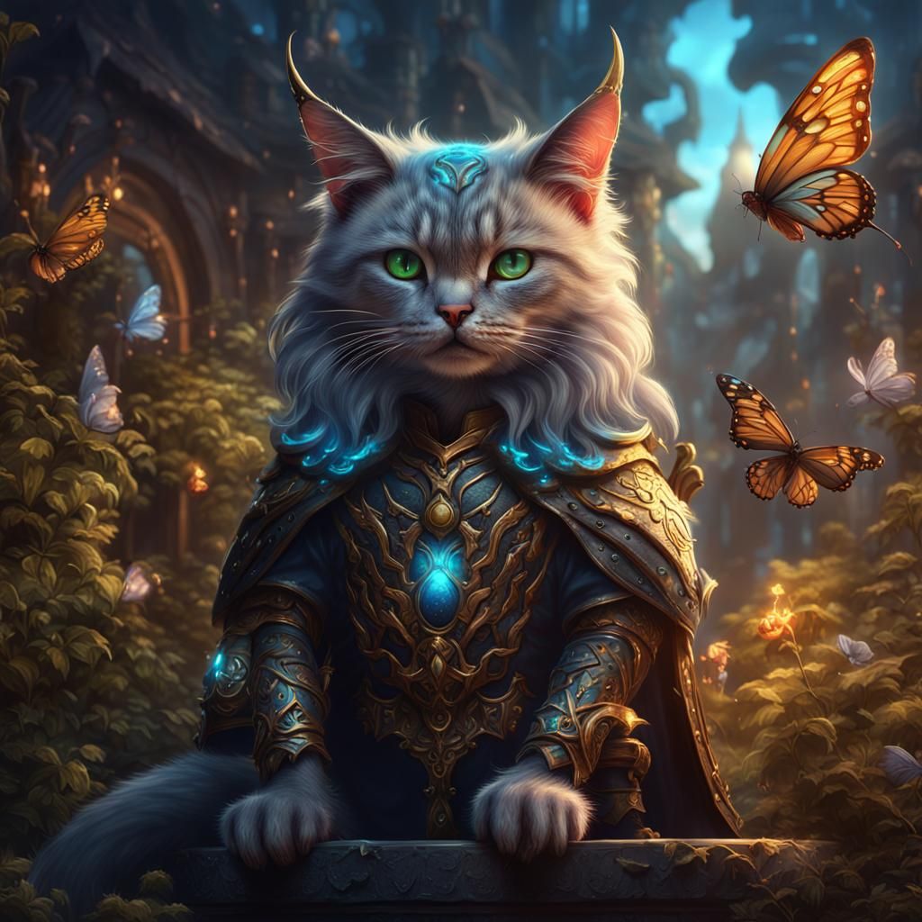 God of House Cats: Fantasy Concept Art