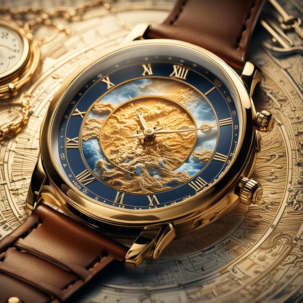 Luxury Watch Featuring Balder in Divine Realm