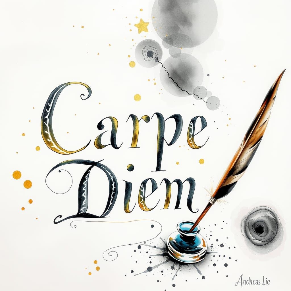 Calligrafy "Garpe Diem '