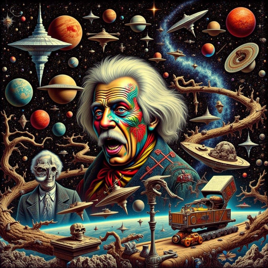 Einstein's Gravitational Waves in Surreal Mathematics