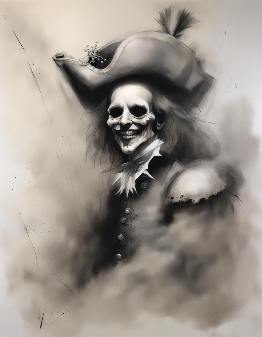 Laughing Cavalier in Gammell's Illustrated Style