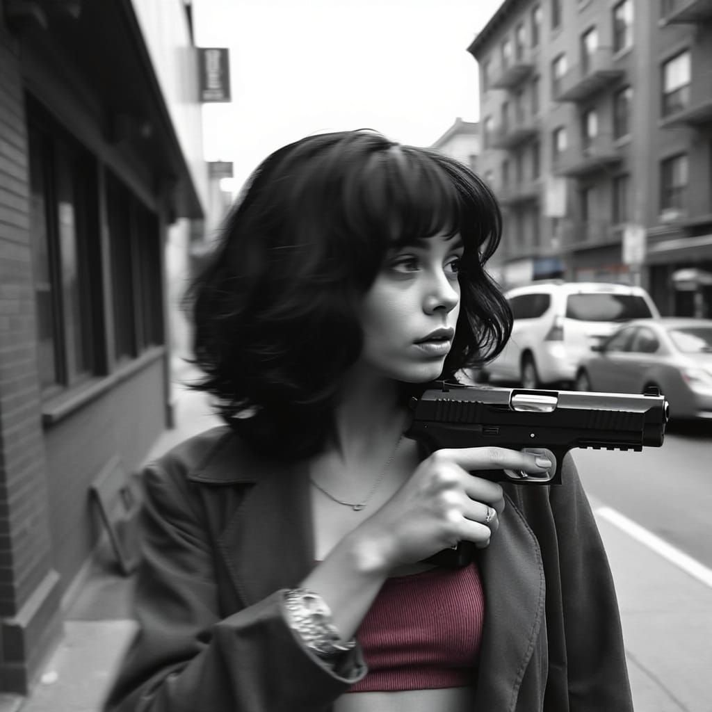 Powerful Portrait of Bronx Girl