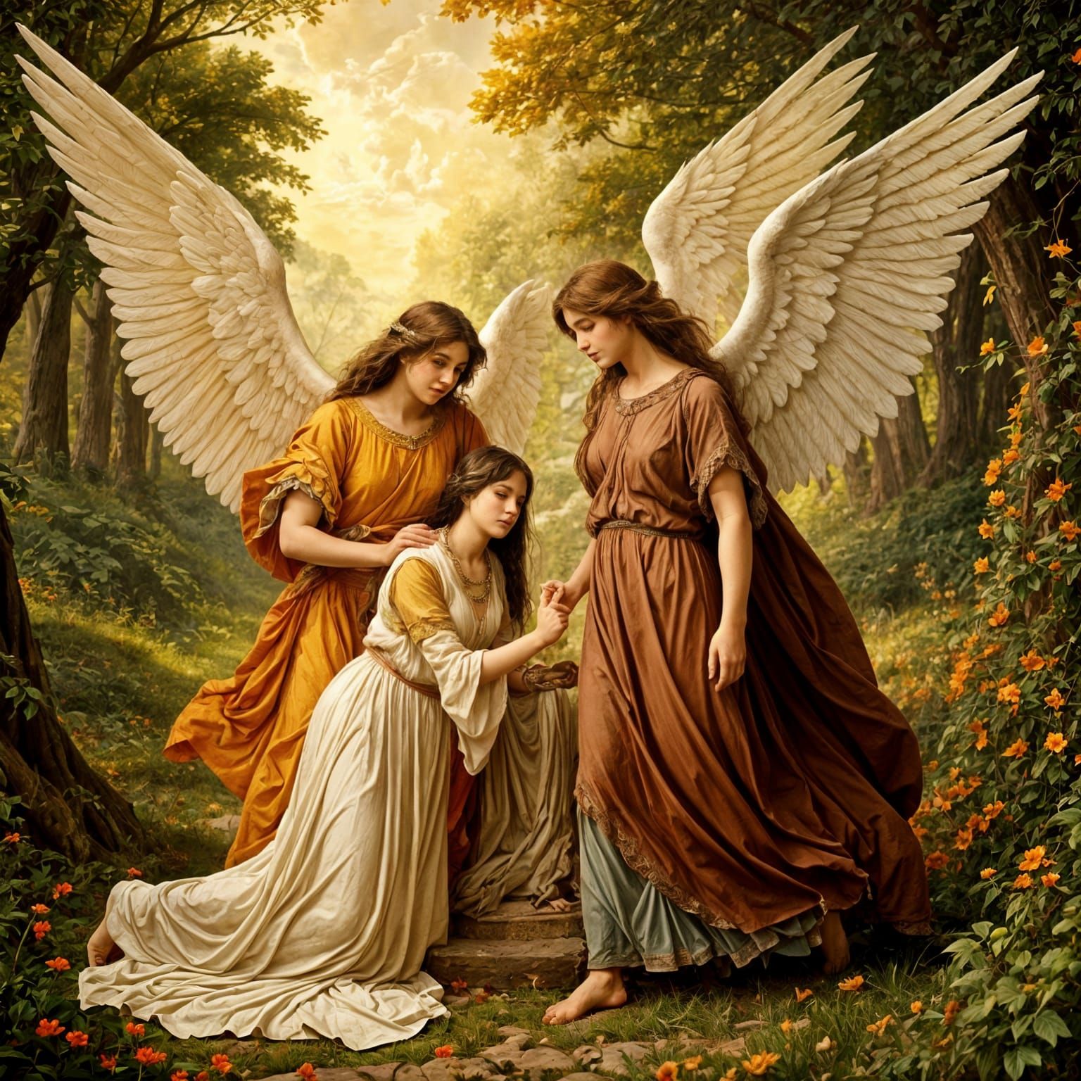 Beauteous Angelic Encounter: Mortal Women and Celestial Bein...