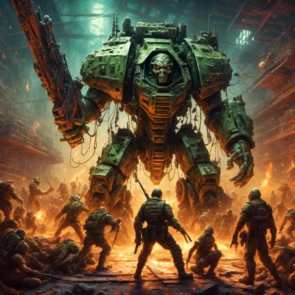 90's Soldier vs Doomsday in Sewer Battle