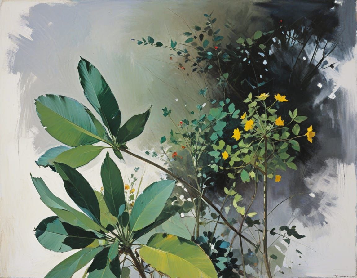 Impressionistic Landscape Painting in Plein Air Style