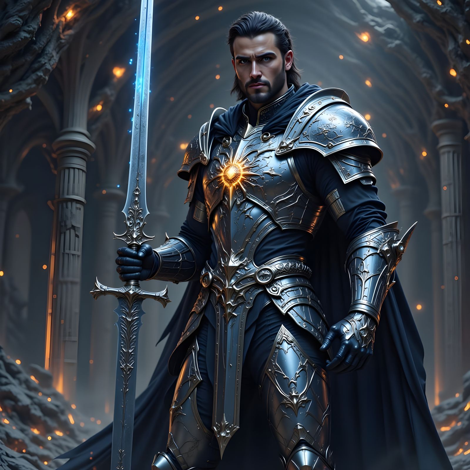 Name: Ser Caelan of the Hollow Star
Lineage: Direct descendant of King Arthur through a forgotten branch—one that chose ...