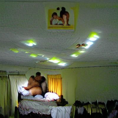 Intimate Portrait of a Couple in Missionary Position