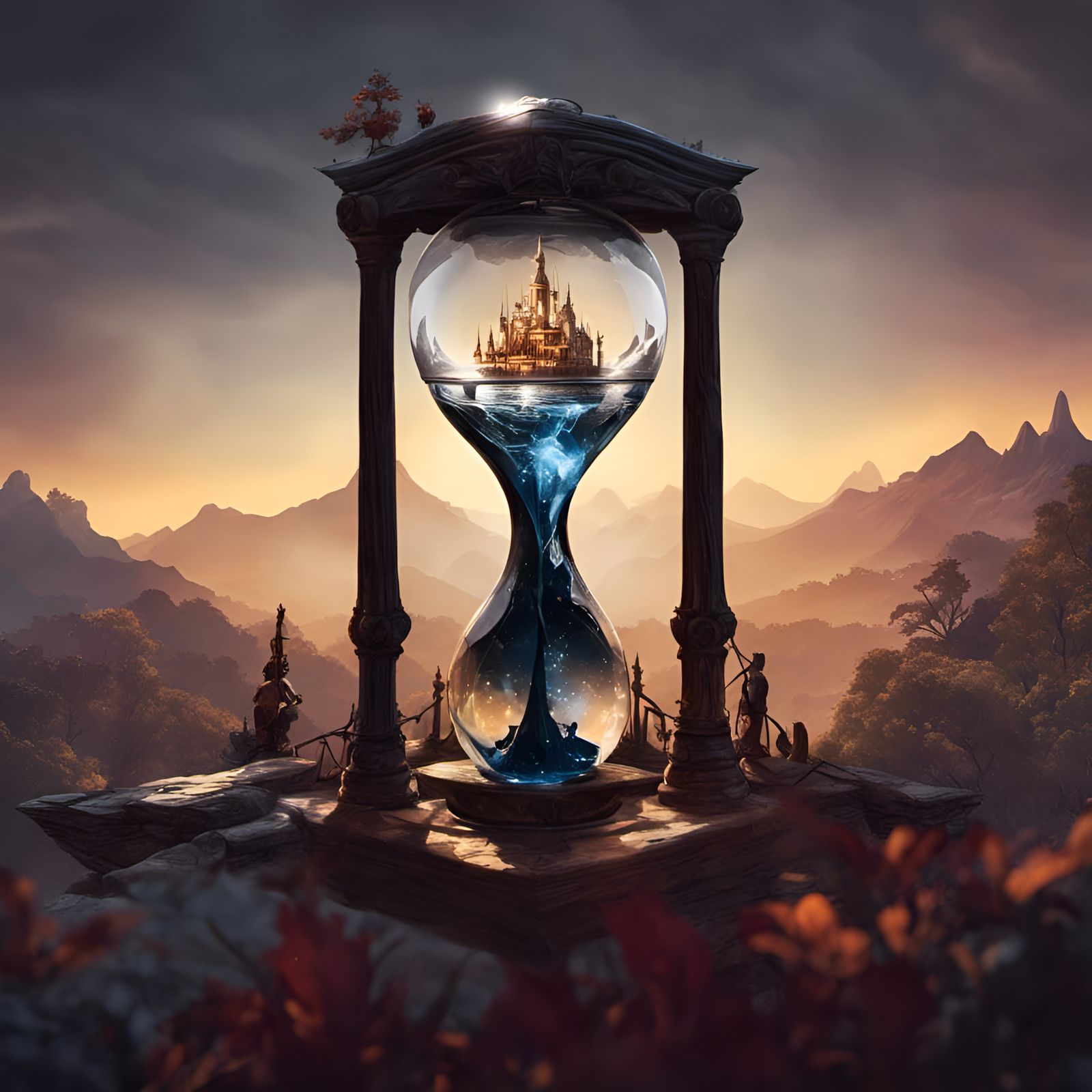 Hourglass: Life and Death in a Desert Landscape