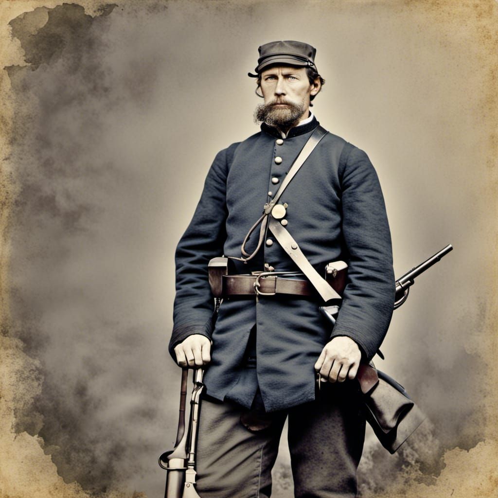 Civil War Soldier Portrait