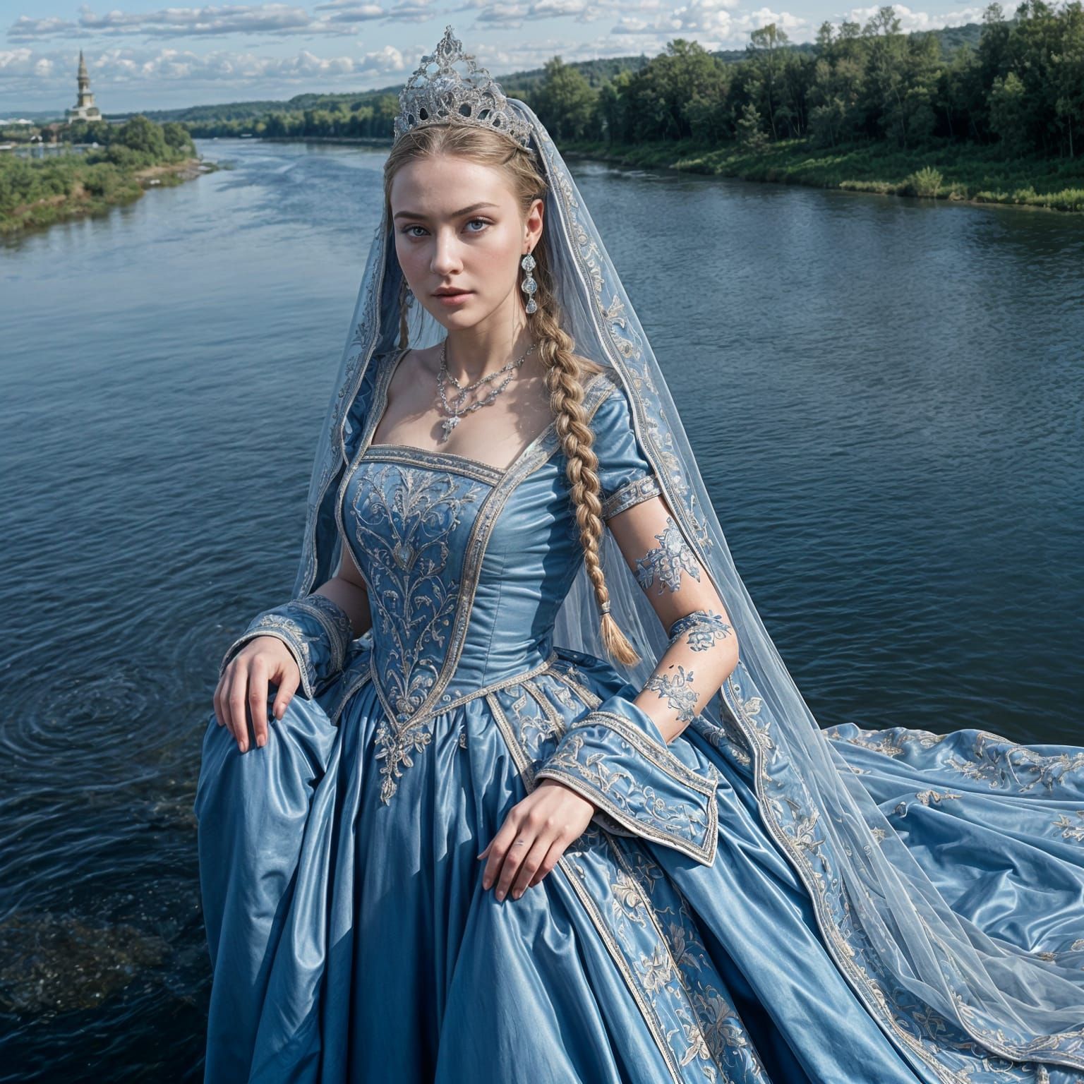 Tsarina Eudoxia Lopukhina Carriage Accident