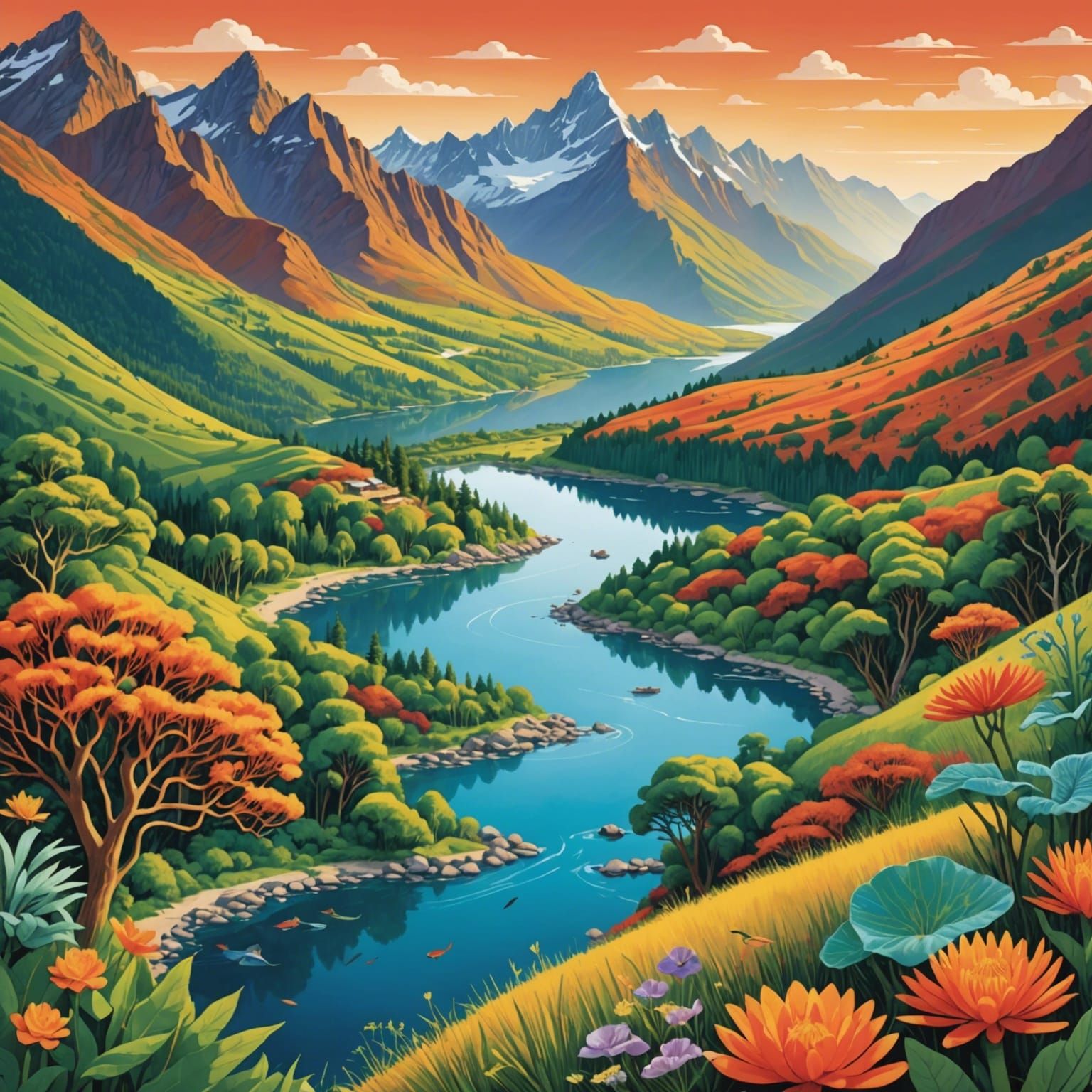 Stunning Landscapes Showcase Earth's Ecosystems and Habitats