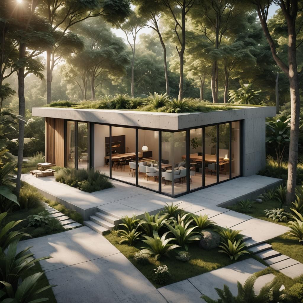 Minimalist Modern House with Scandinavian Design