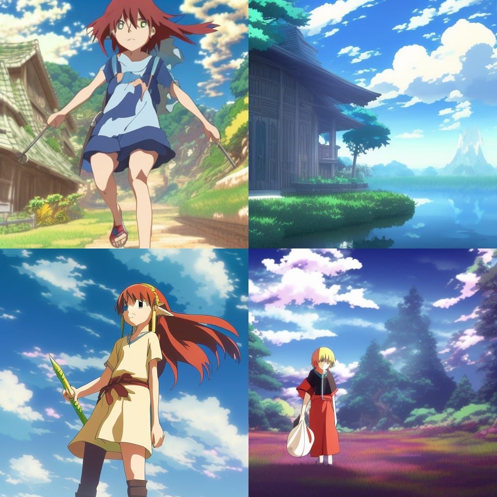 Anime Kingdom: Fire, Water, Earth, and Gold