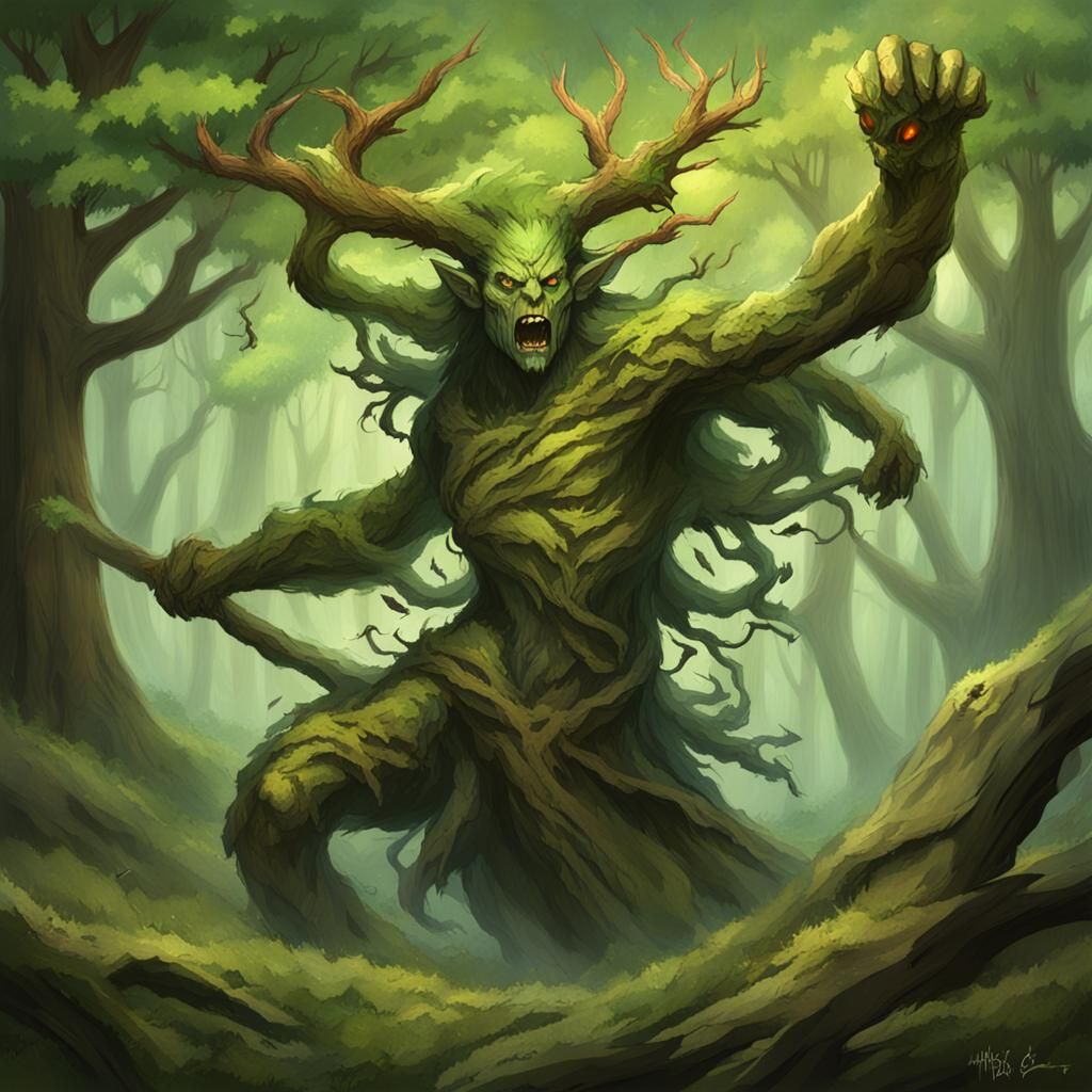 Fierce Dryad Attack