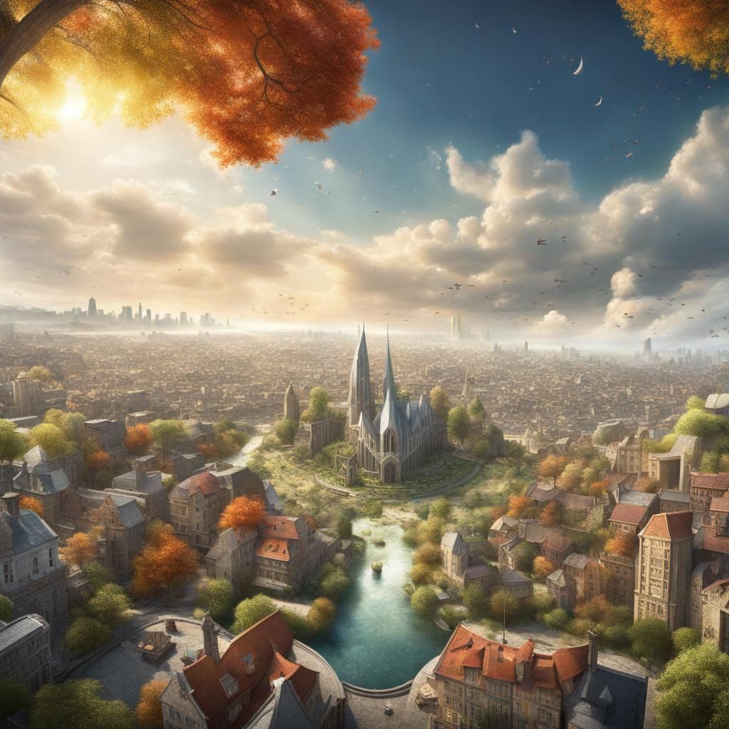 New Suburban City Designs - The Town Hall