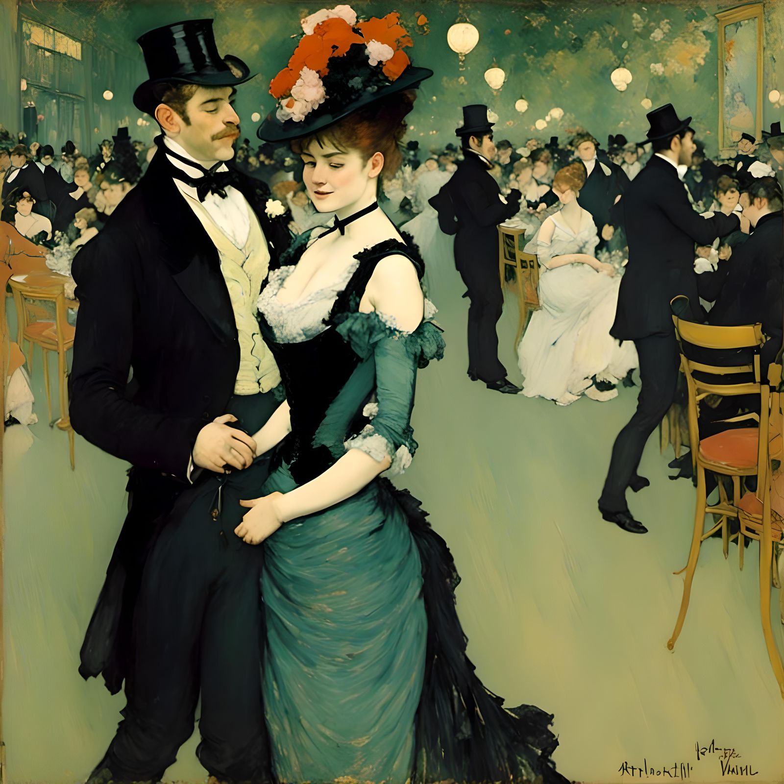 <lora:Divan Japonais:1.0> cat poster